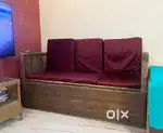 3 + 1 + 1 Bamboo Cane Sofa Set with Centre Table