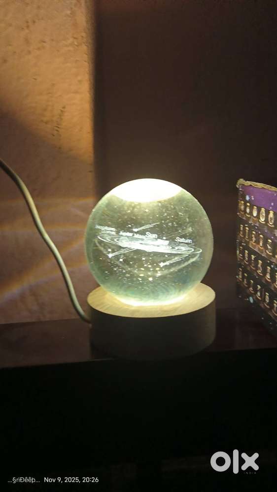 Crystal ball light