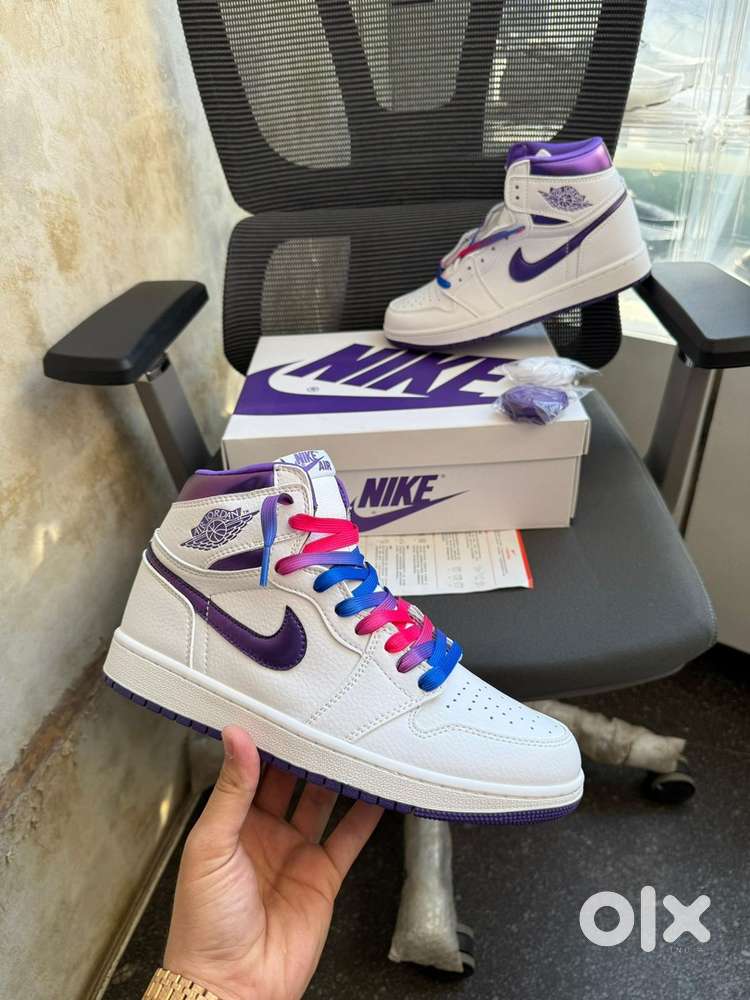 Nike Air Jordan 1 Og Metallic Court Purple Semi UA