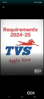Required in automobile sector