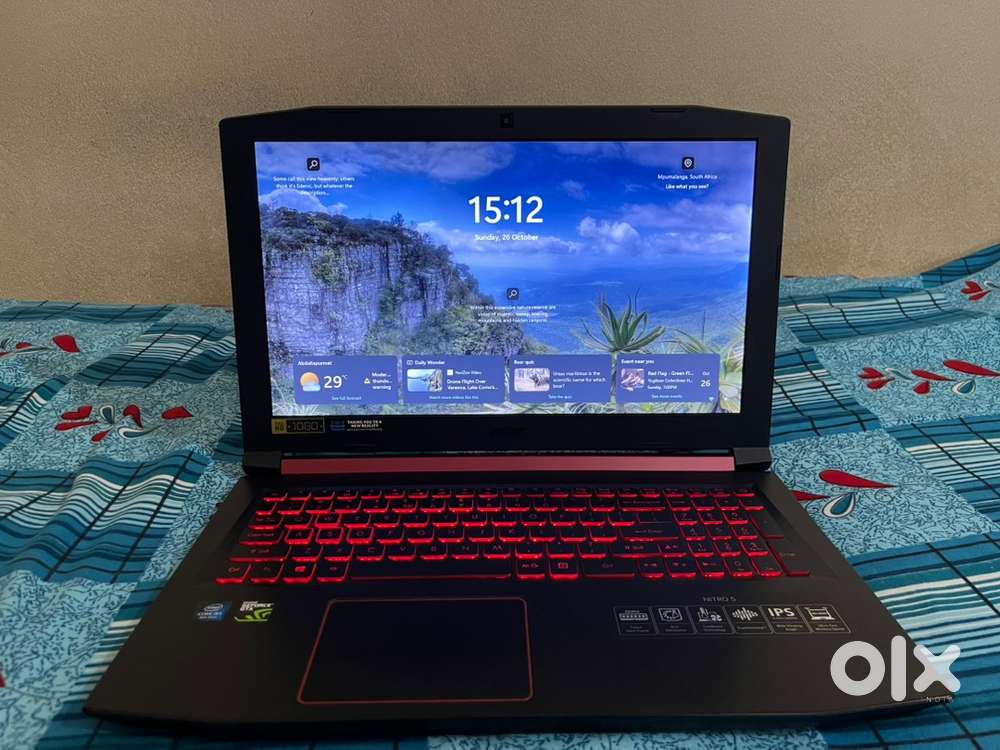 Acer Nitro 5 Gaming Laptop - i5+ 8th gen  Nvidia GTX  SSD + HDD