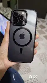 Iphone 16 pro black titanium 256 gb only 40 days old full conditioned.