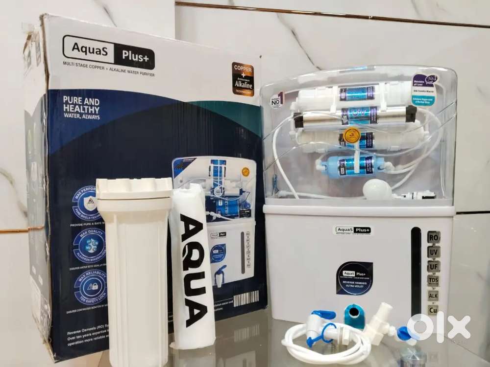 Rfhy78 Aqua + Water filter UV UF MINERALS Smart system purifier new m