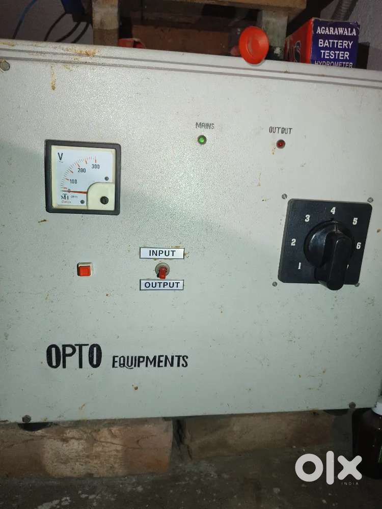 MANUAL VOLTAGE STABILIZER, VVM8K7C (OPTO)
