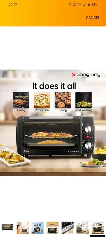 Longway Royal 12Ltr Oven