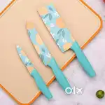 Stylish non–stick kitchen knife set 3pcs