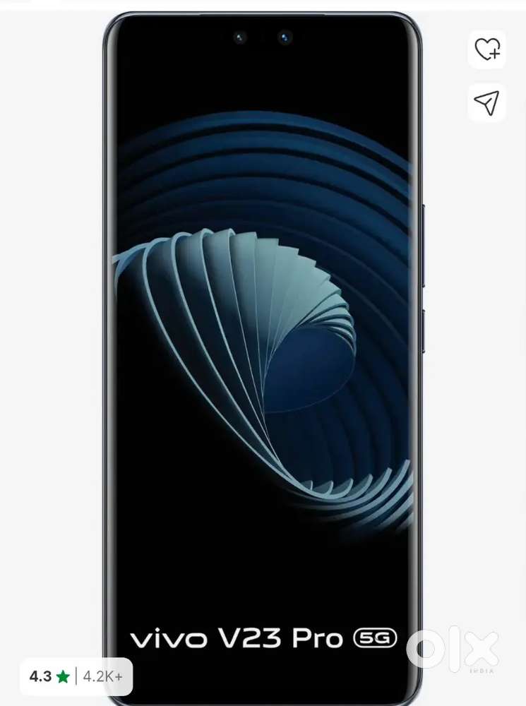 Vivo v 23 pro.  8-128 gb