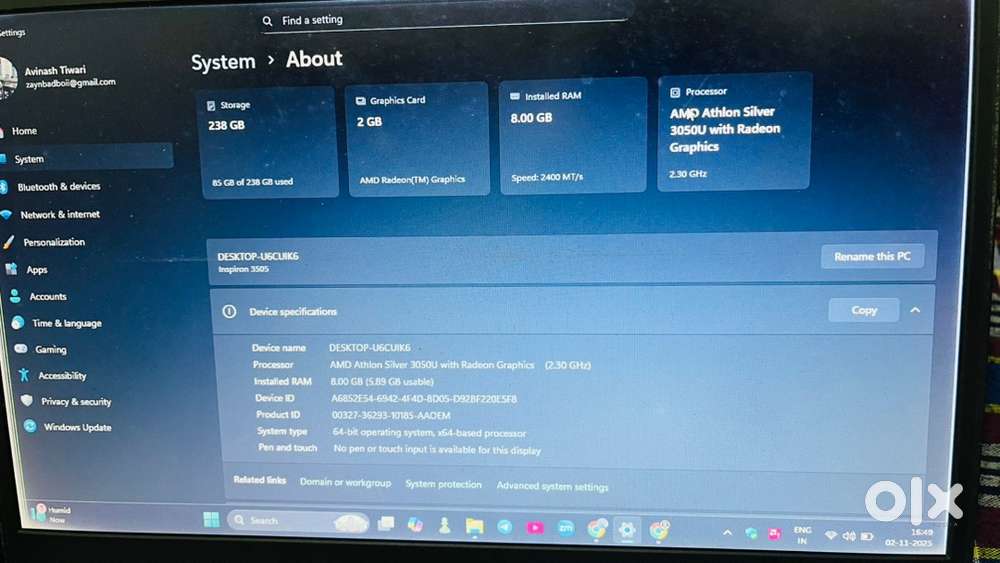 Laptop in good condition