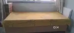 Wooden Bed with storage