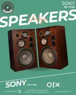 SONY  SS-7330  SPEAKERS  CODE 9 AV STUDIO