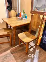 Dining Table with 4 chairs,Table with storage