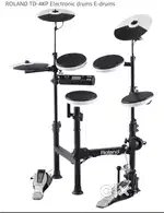 Roland TD- 4KP V-DrumsPortable Electronic Drum Kit- Compact, Pro Sound