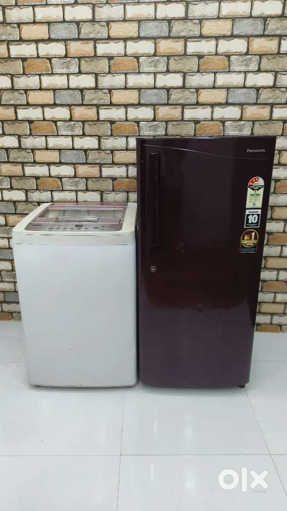 Lg 6.2kg pink colour fully automatic washing machine with panasonic
