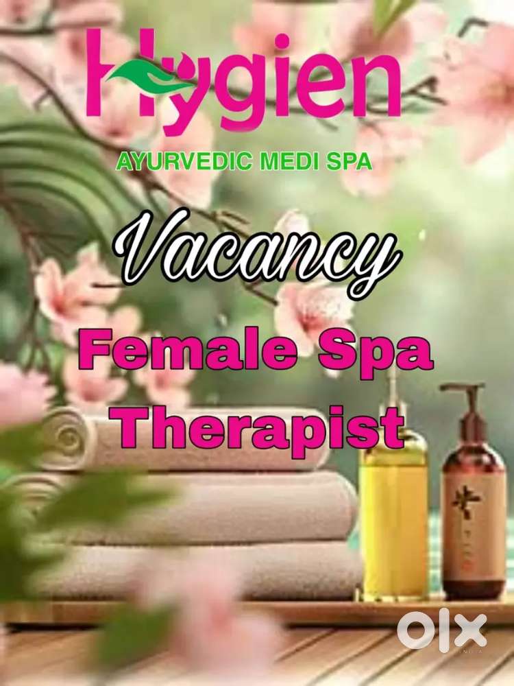 Female Spa Therapist & Reseptionist