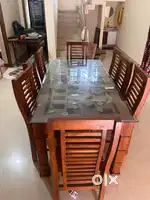 Dining Table (6x3) 8 Chairs
