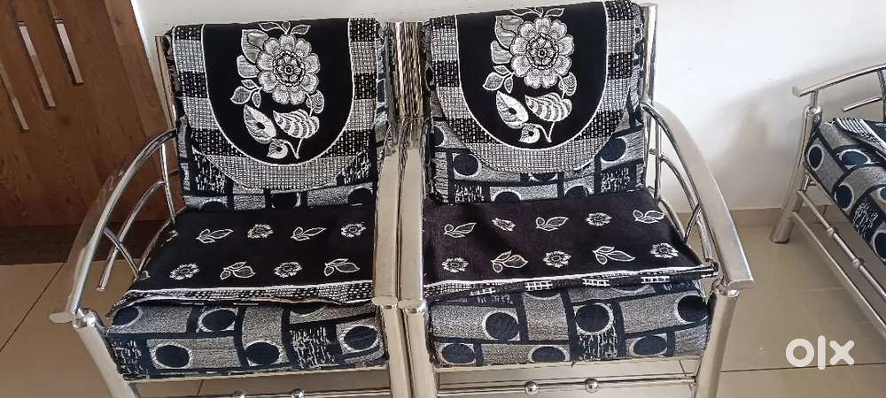 Stainless steel sofa