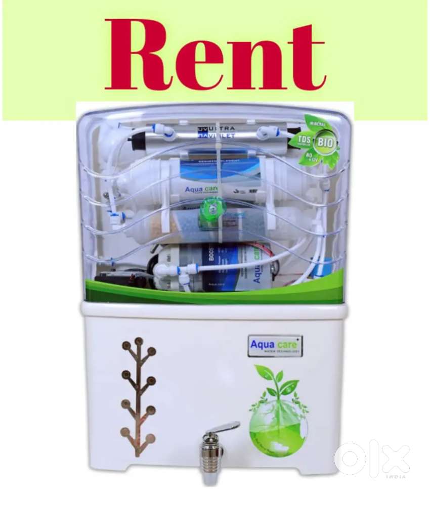 Ro water purifier available on rent