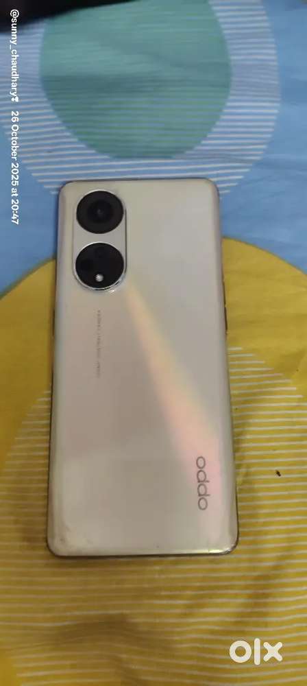 Oppo reno 8 t5G 8 GB Ram 128 internal Phone is very good condition