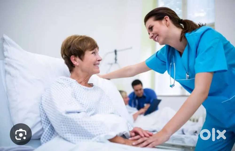 Girls aur boy dono ke liye home patient care services ka job hai