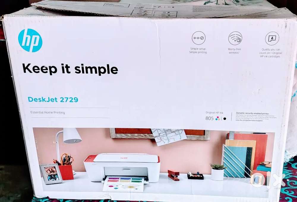 HP DeskJet 2729 WiFi Color Printer  Print Scan Copy