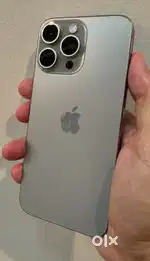 iPhone 15 pro  used model 90+ battery new condition in your budget