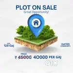 128 गज का शानदार प्लॉट बिक्री के लिए उपलब्ध!