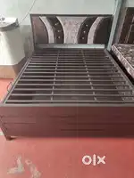 Double bed with hydraulic just 12500. EMI available