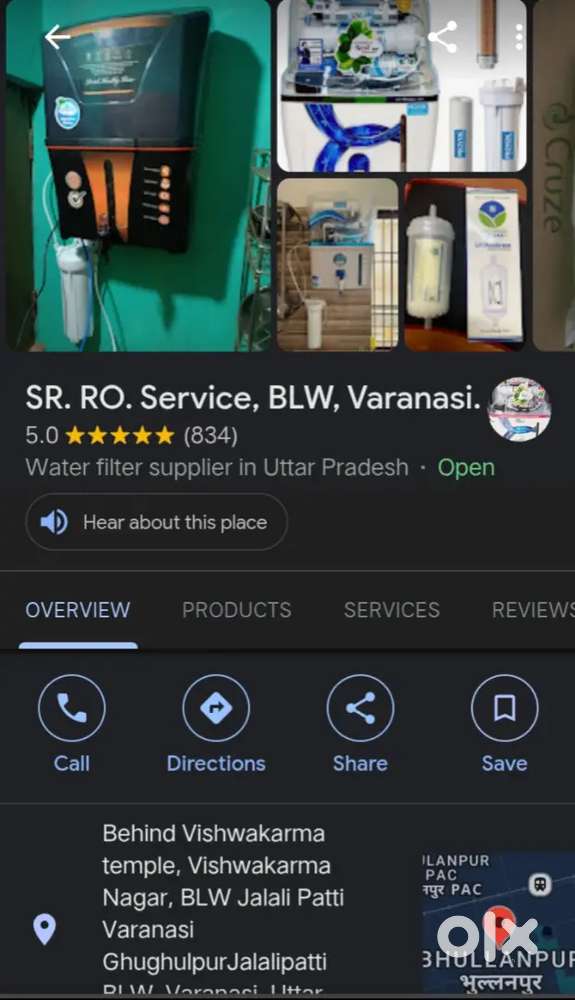S.r ro service blw Varanasi
