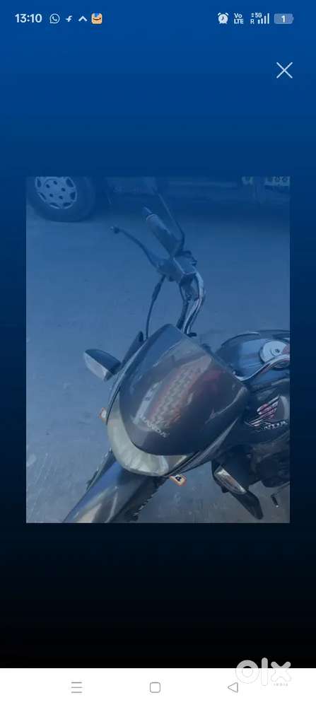 Good condition, Self start New tyre and battery. No accidental record