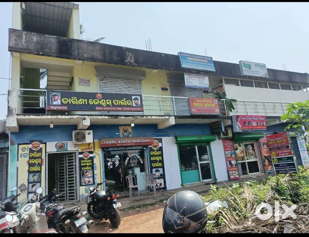 Shop in ground floor rs 5500 and deposit of rs 50000 at Sisupalgarh