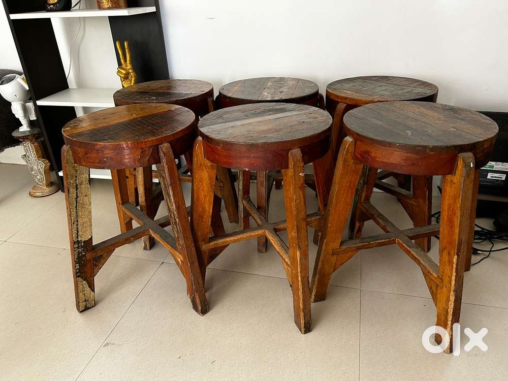 Teakwood Stools and Marble Tables at throwaway price!!!