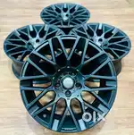 MOMO Revange Matt Black finest 17 inch 5×114 Pcd alloy wheels set of 4