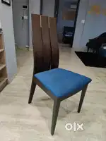 Wooden Dining table chair quantity 4