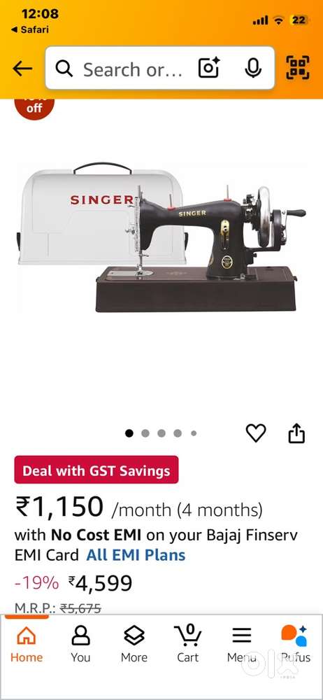 Brand new Singer Sewing machine