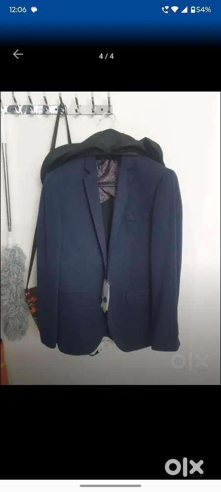 Westside Navy Slim-Fit Blazer