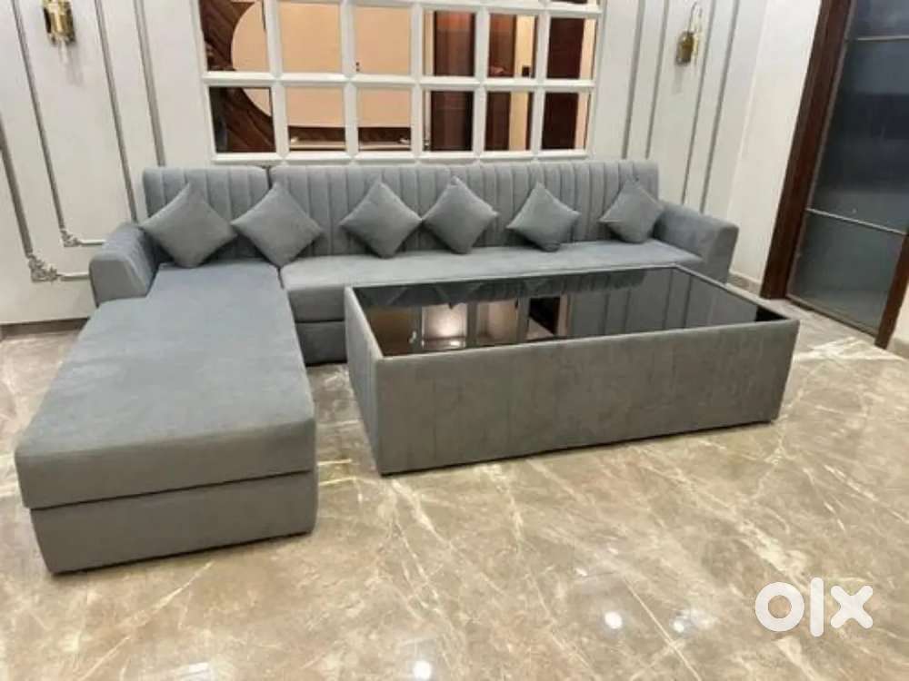 6000 per sheet price L corner sofa