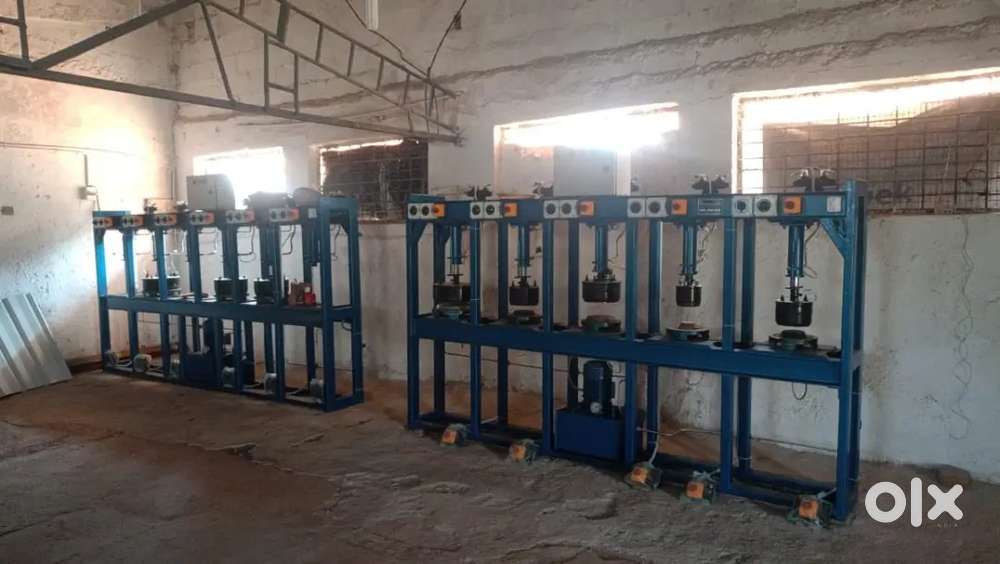 Areca leaf plate machine