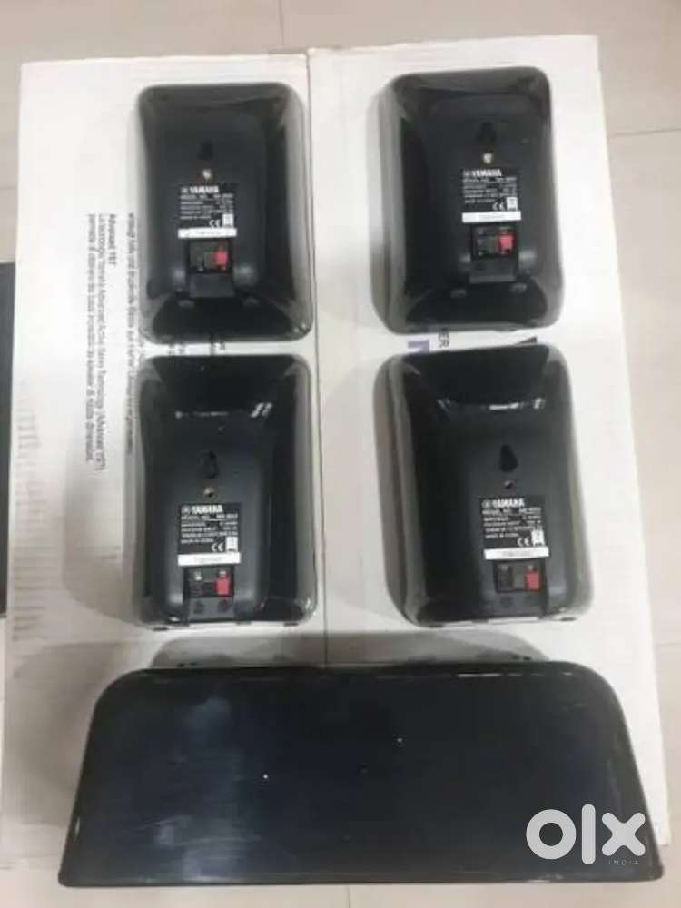 Yamaha 5.1 Channel Original Satellites Speakers + Active Subwoofer