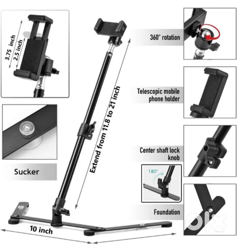 Mobile&Camera Stand For video recording and camera shoot