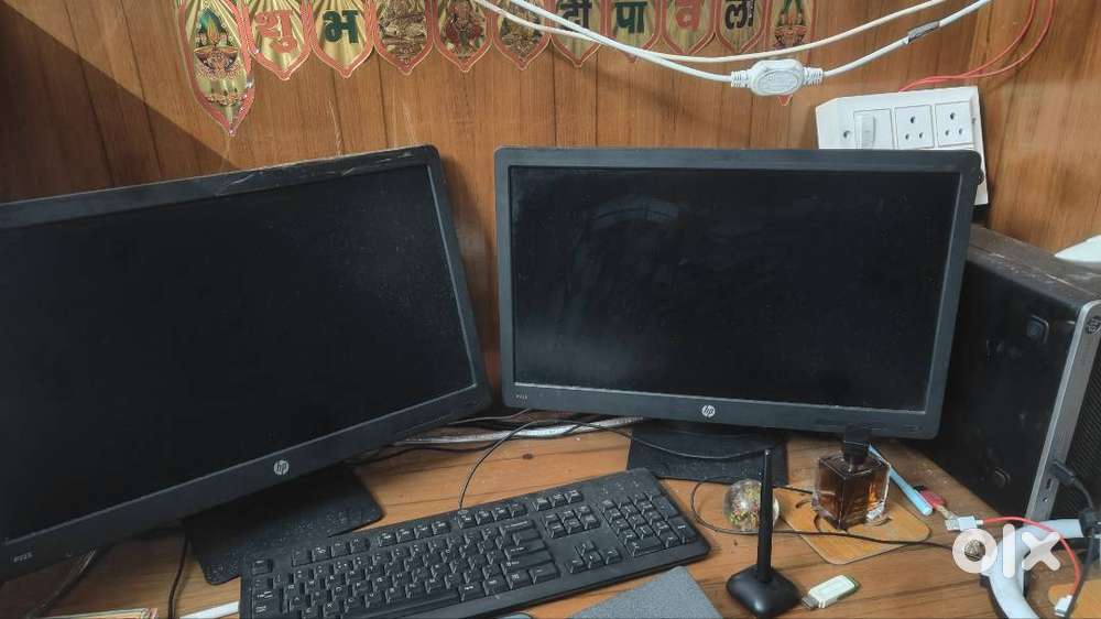 HP ProDesk with Dual Monitor