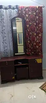 Heavy weight wooden dressing table @1500