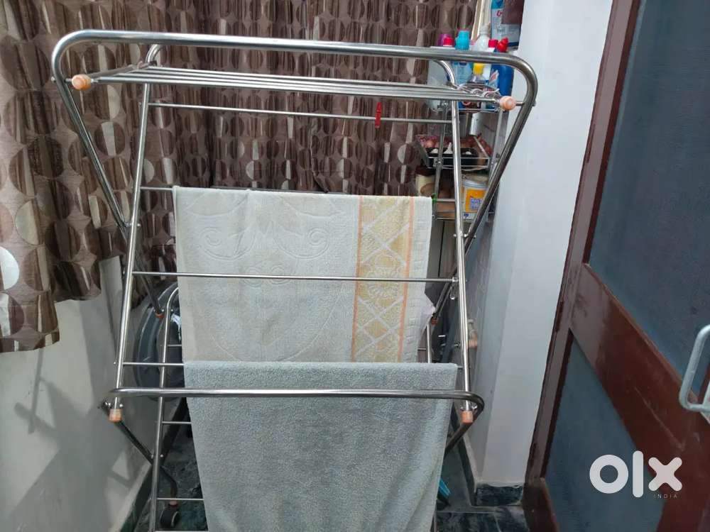 6 months old heavy duty steel dry stand