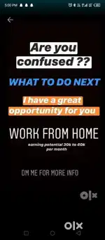 Work form home, online work ,office work