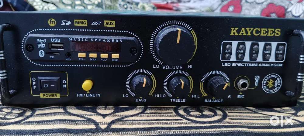 New Amplifier best  base and sound quality four speakers ports