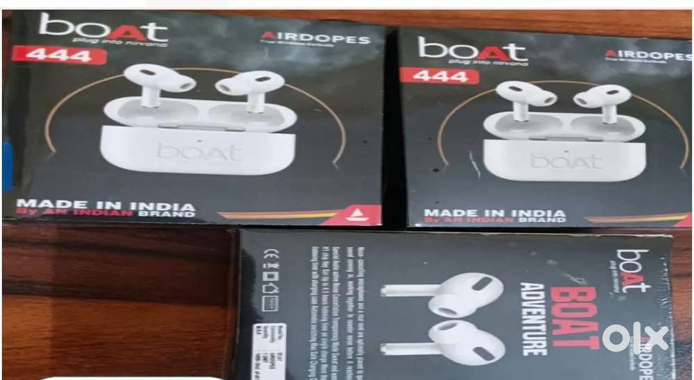 Boat Airpods 444 earbuds,10 hours