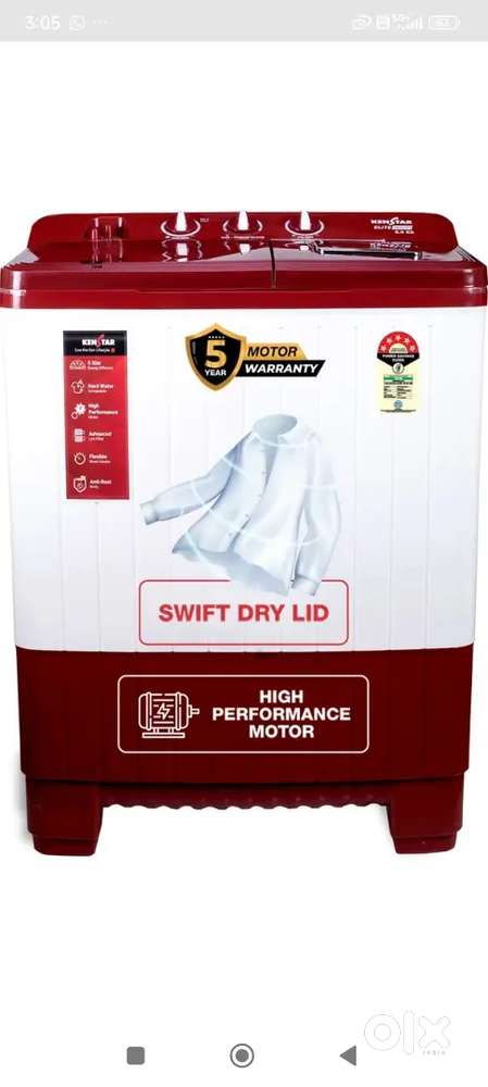 Kenstar 7kg totally new washing machine