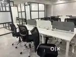 4 Cabin & 15 Workstations  Fully Furnished Premium office space