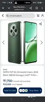 Oppo f27 5G 8.128