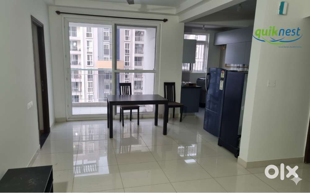 2 BHK Semi-Furnished Apartment for Lease in Tranquil, Brigade Utopia