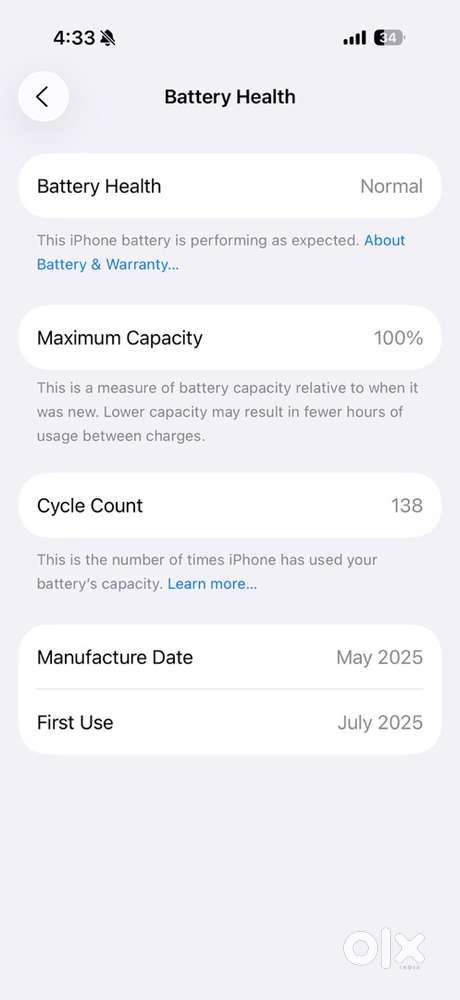 phone 16 pro 128 gb fully mint condition bil box available